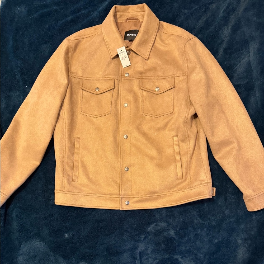 Express Tan Men's Shirt Jacket